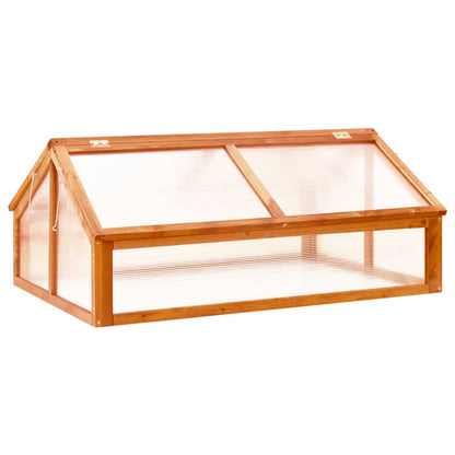 Greenhouse | Brown | Solid firwood | Medium | Foldable | Greenhouse