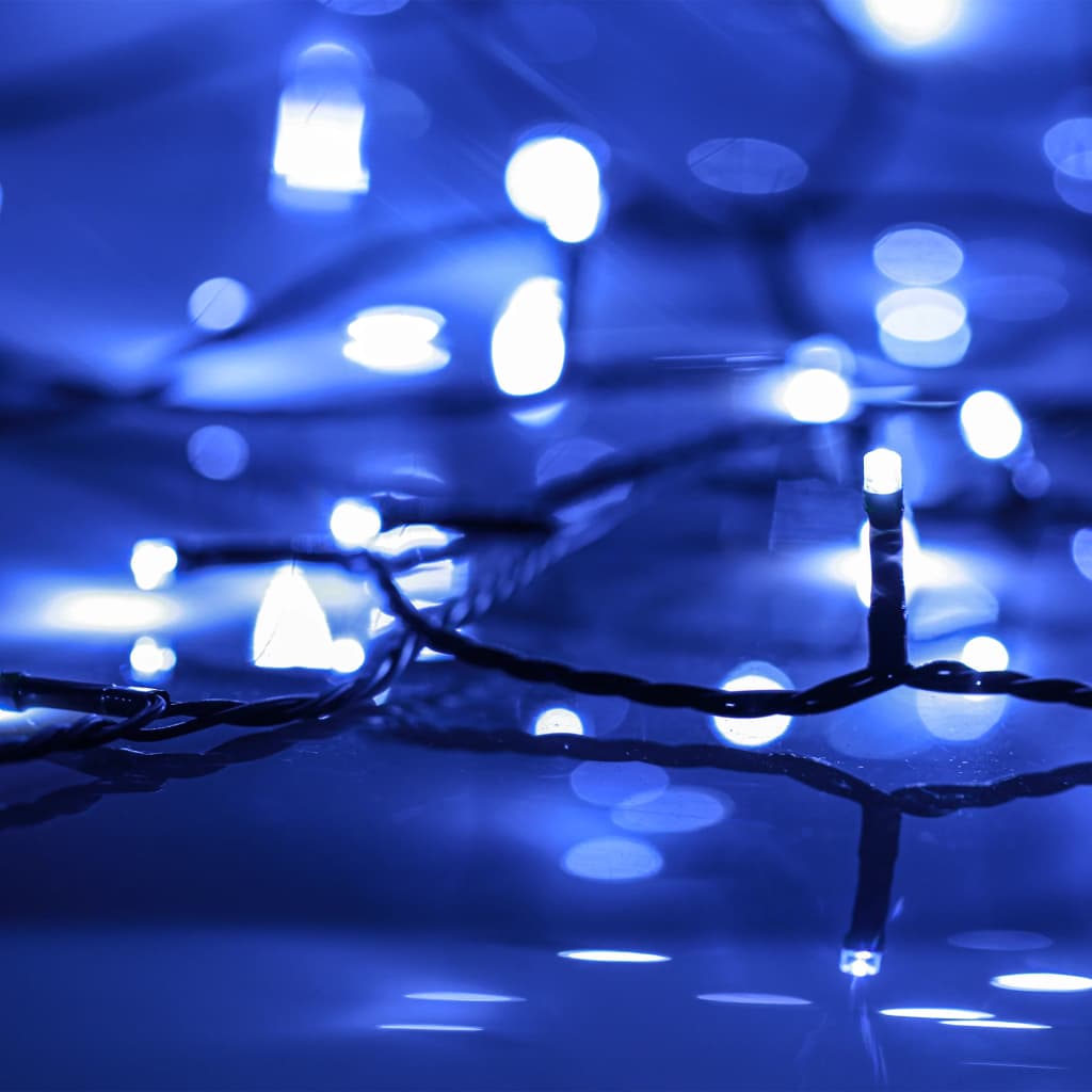 Light String with 400 LEDs Blue 40 m 8 Light Effects