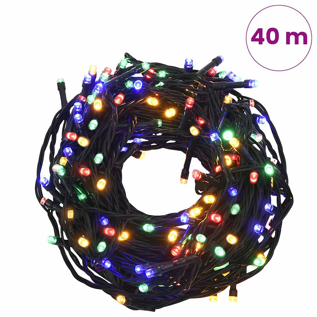 Light String with 400 LEDs Multicolour 40m 8 Light Effects