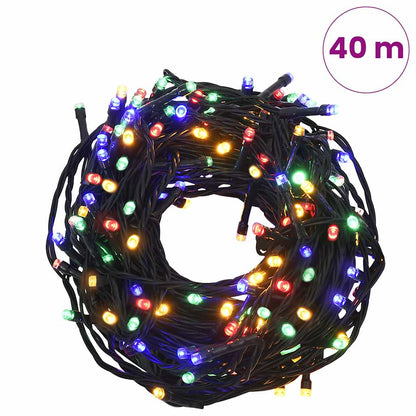 Light String with 400 LEDs Multicolour 40m 8 Light Effects