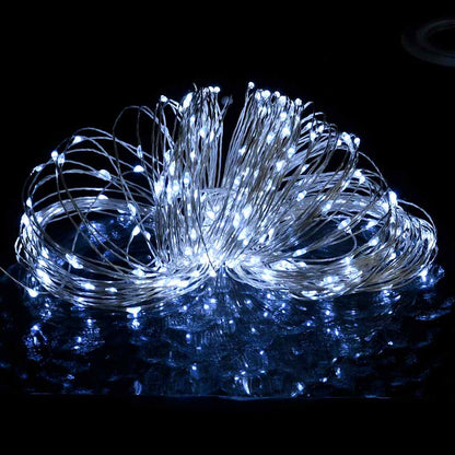 LED Micro Fairy String Lights 40m 400 LED Cold White 8 Function