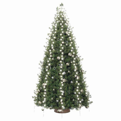 Tree Light | Cold White, Dark Green | PVC | Suitable for 4m trees