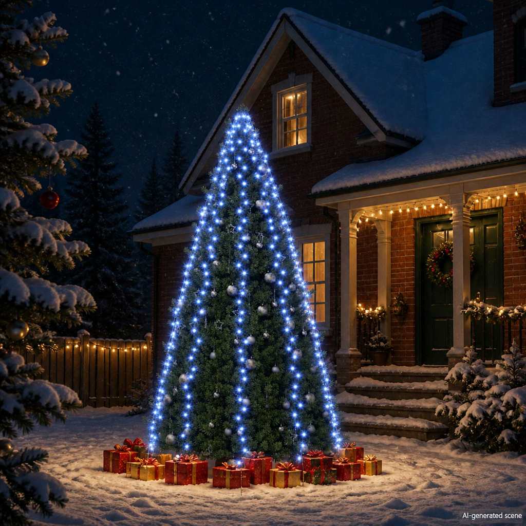 Tree Light | Blue | PVC | Fits trees up to 400 cm | Portable | Tree Light