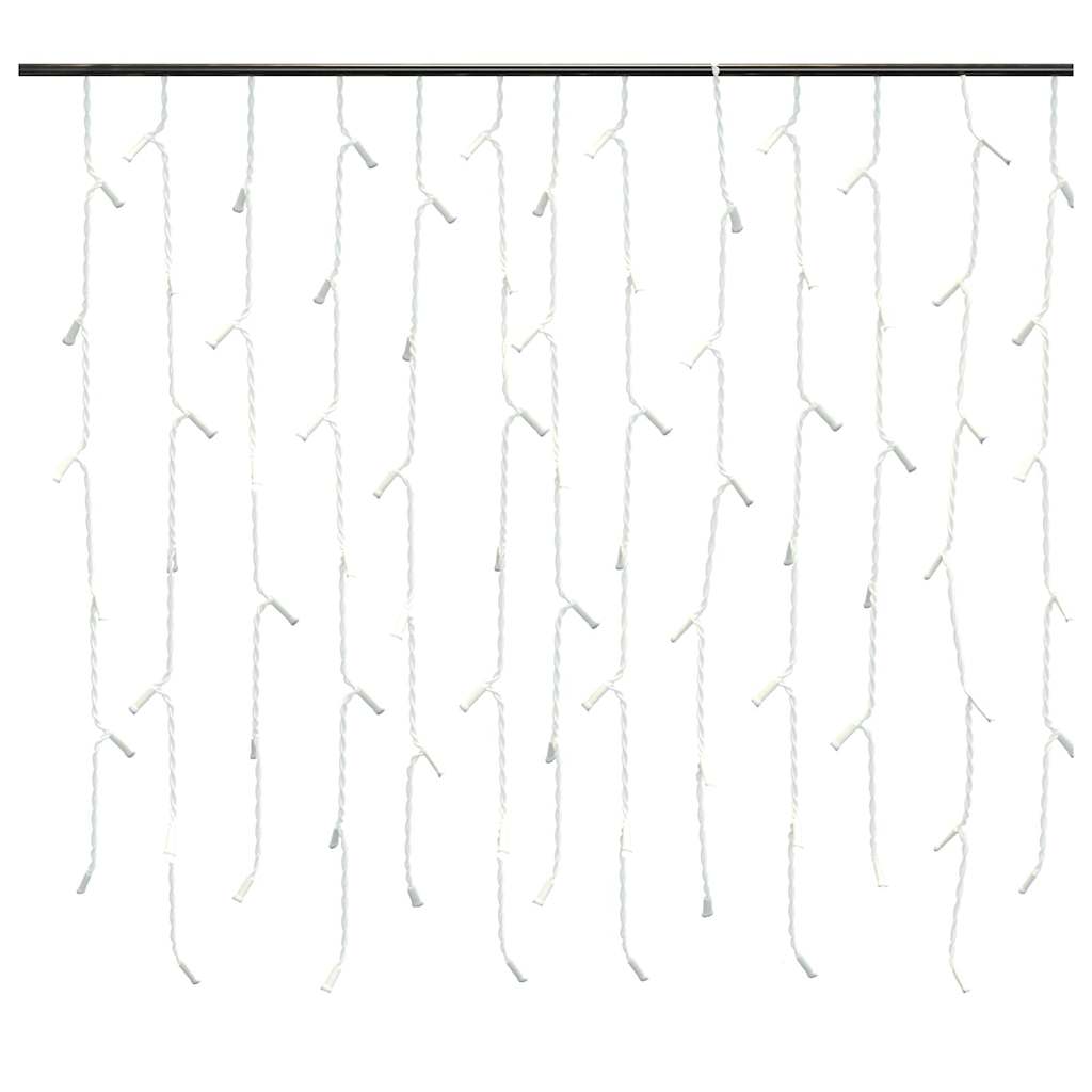 LED Curtain Icicle Lights 10m 400 LED Blue 8 Function