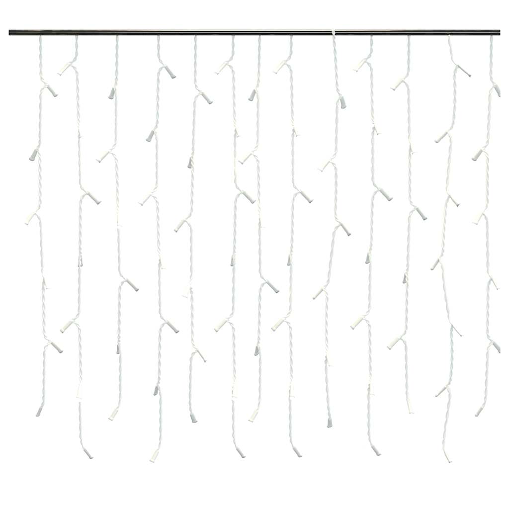 LED Curtain Icicle Lights 10m 400 LED Colourful 8 Function