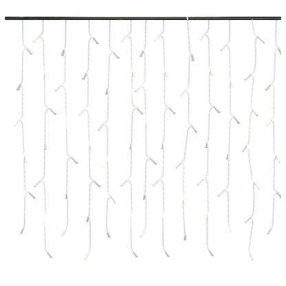 LED Curtain Icicle Lights 10m 400 LED Colourful 8 Function