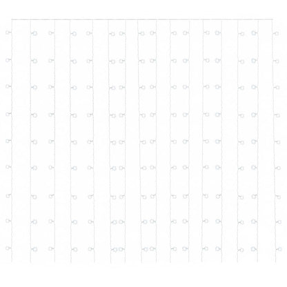 LED Curtain Fairy Lights 3x3m 300 LED Cold White 8 Function