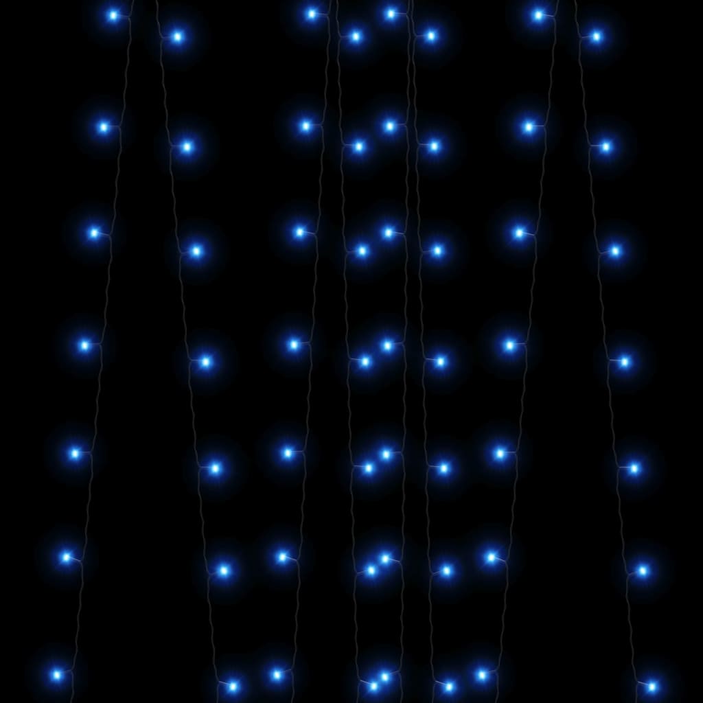 Solar Fairy Lights 2 pcs 2x200 LED Blue Indoor Outdoor