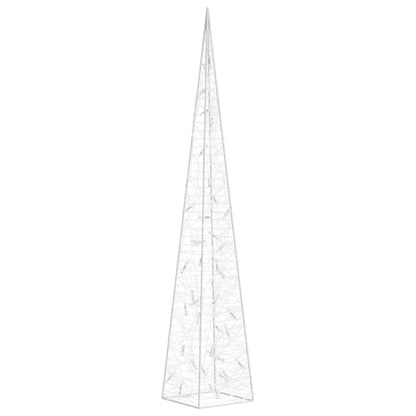 Acrylic Decorative LED Light Cone Cold White 90 cm