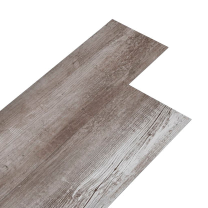 Self-adhesive PVC Flooring Planks 5.21 m? 2 mm Matt Wood Brown
