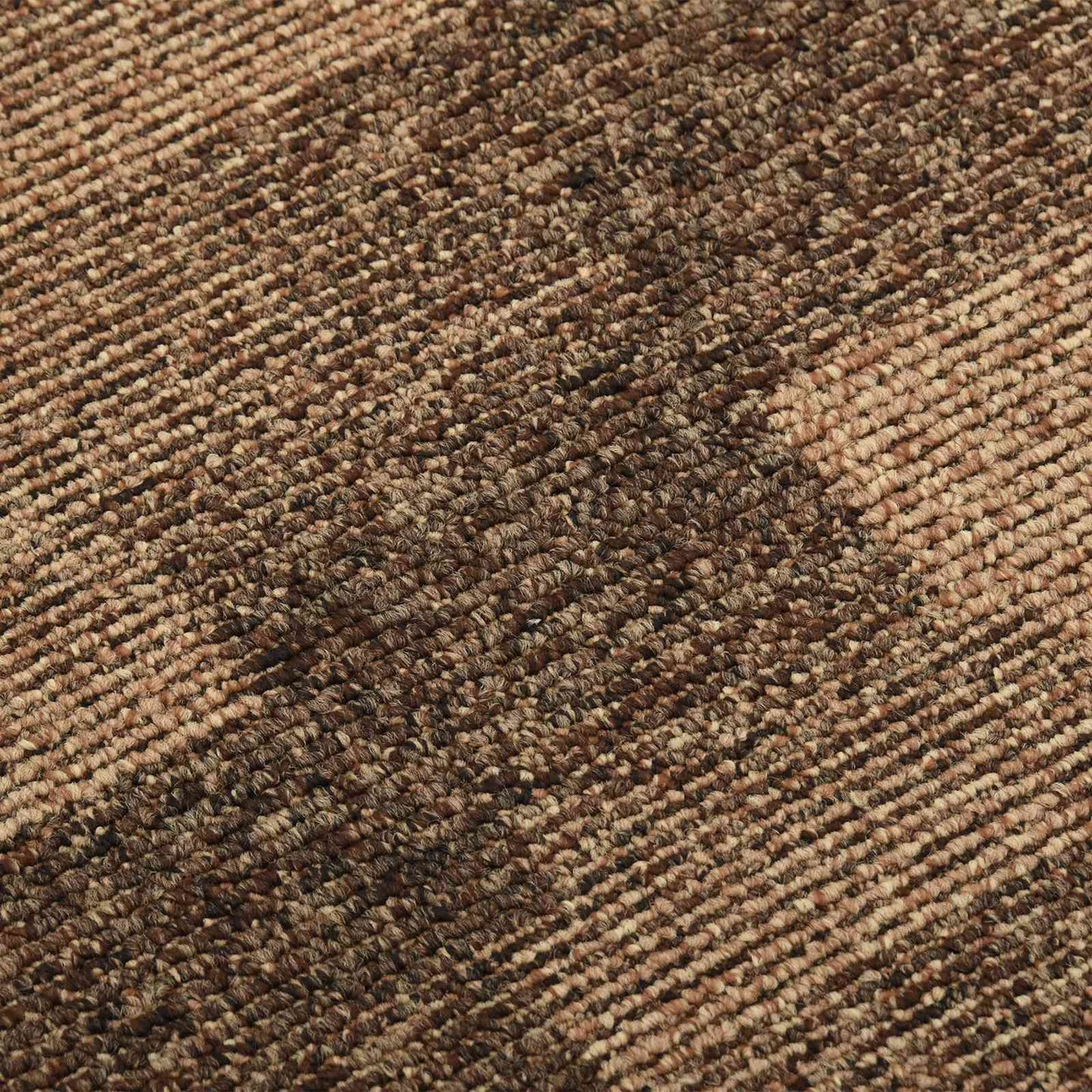 Floor Carpet 20 pcs Brown 50 x 50 cm PP