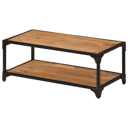 328264 vidaXL Coffee Table 90x45x35cm Solid Acacia Wood
