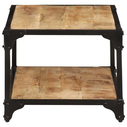 328265 vidaXL Coffee Table 90x45x35 cm Solid Rough Mango Wood