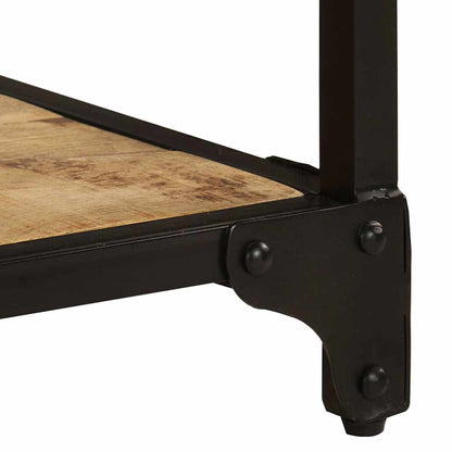 328265 vidaXL Coffee Table 90x45x35 cm Solid Rough Mango Wood