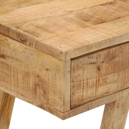 328269 vidaXL Desk 100x45x90 cm Solid Rough Mango Wood