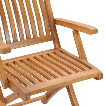 Garden Chair | Set of 6 | Natural Teak