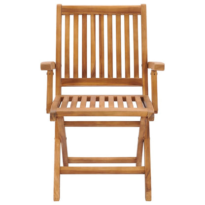 Garden Chair | Set of 8 | Teak | Solid Teak Wood | Standard | Foldable