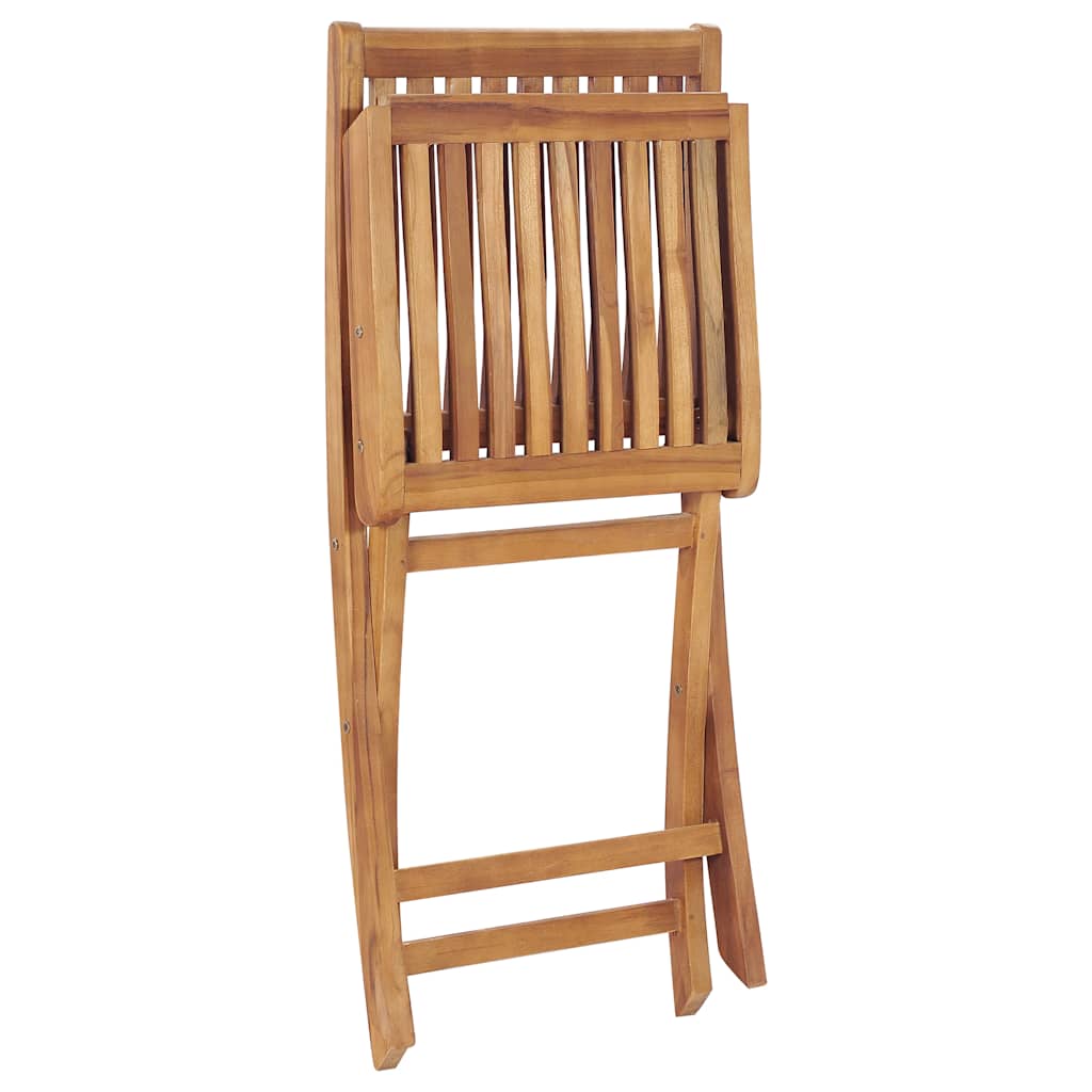 Garden Chair | Set of 6 | Brown | Fine sanded teak hardwood | Standard