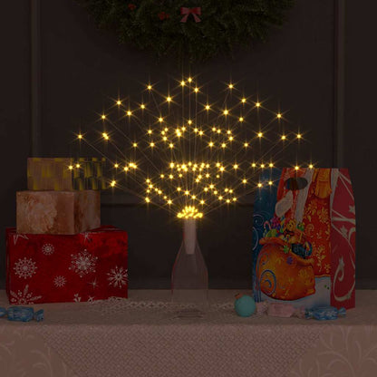 Christmas Firecrack Lights 10pcs Warm White 20 cm 1400LEDs
