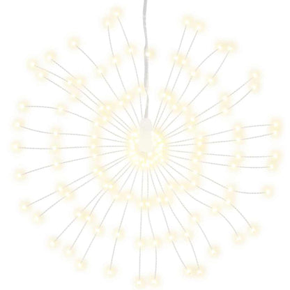 Christmas Firecrack Lights 10pcs Warm White 20 cm 1400LEDs