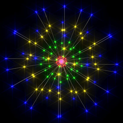 Outdoor Christmas Firecrack Light Multicolour 20cm 140 LEDs