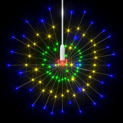Outdoor Christmas Firecrack Lights 10pcs Multicolour 20cm1400LEDs