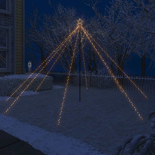 LED Christmas Waterfall Tree Lights 400 LEDs 2.5 m