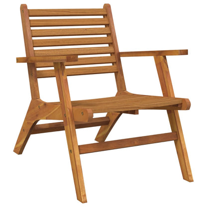 Garden Chair | Brown | Solid acacia wood | Standard | Durable