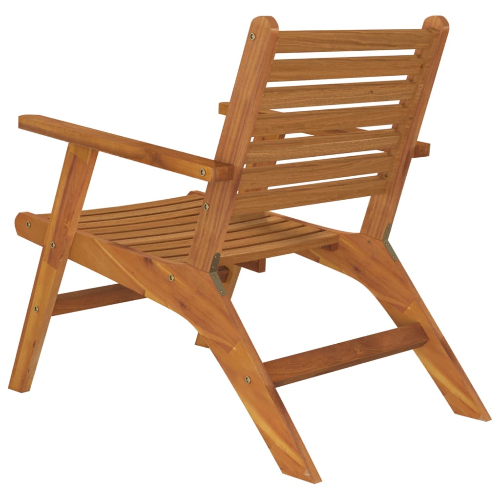 Garden Chair | Brown | Solid acacia wood | Standard | Durable