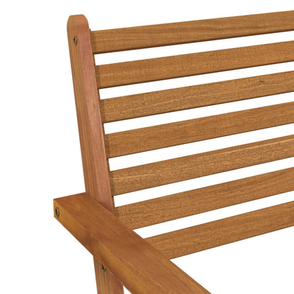 Garden Chair | Brown | Solid acacia wood | Standard | Durable