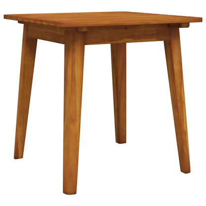 Bistro Set | Brown | Solid acacia wood | Medium |  Collapsible
