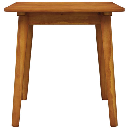 Bistro Set | Brown | Solid acacia wood | Medium |  Collapsible