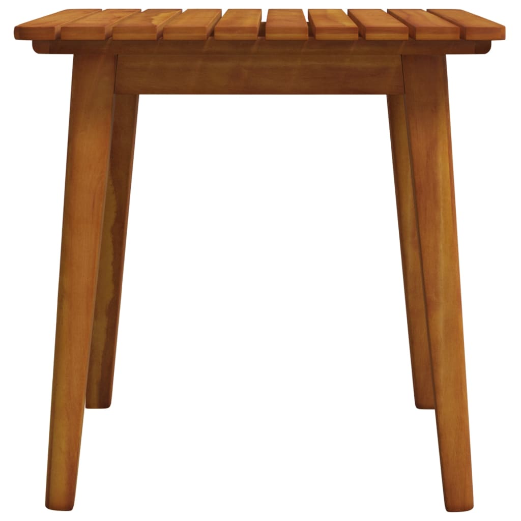 Bistro Set | Brown | Solid acacia wood | Medium |  Collapsible