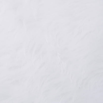 Christmas Tree Skirt White 122 cm Faux Fur