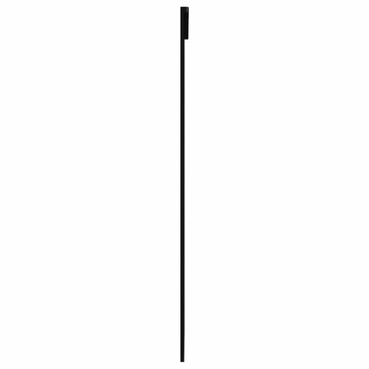 151013 vidaXL Sliding Door ESG Glass and Aluminium 102x205 cm Black