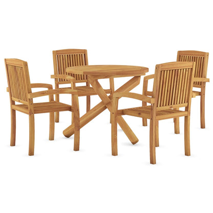 Garden Dining Set | Natural Teak | Solid teak wood | Standard