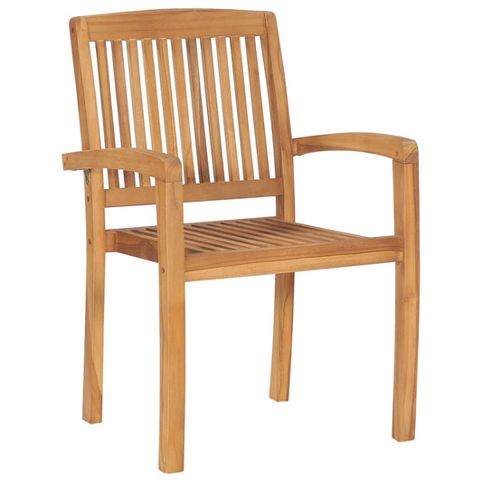 Garden Chair | Set of 4 | Teak | Fine sanded teak hardwood | Standard