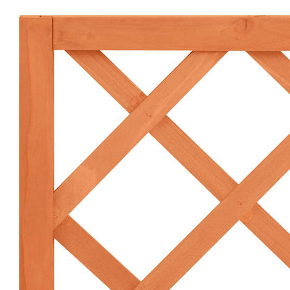 Planter | Brown | Solid firwood | Large | Durable | Planter | Rectangular