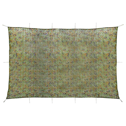 Camouflage Net with Storage Bag 5x6 m Green
