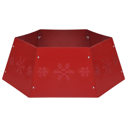 Christmas Tree Skirt Red Ø68x25 cm