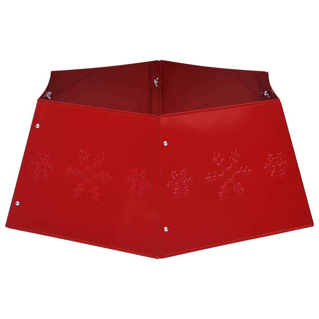 Christmas Tree Skirt Red Ø68x25 cm