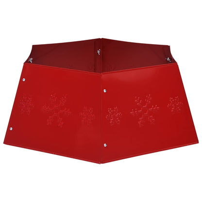 Christmas Tree Skirt Red Ø68x25 cm