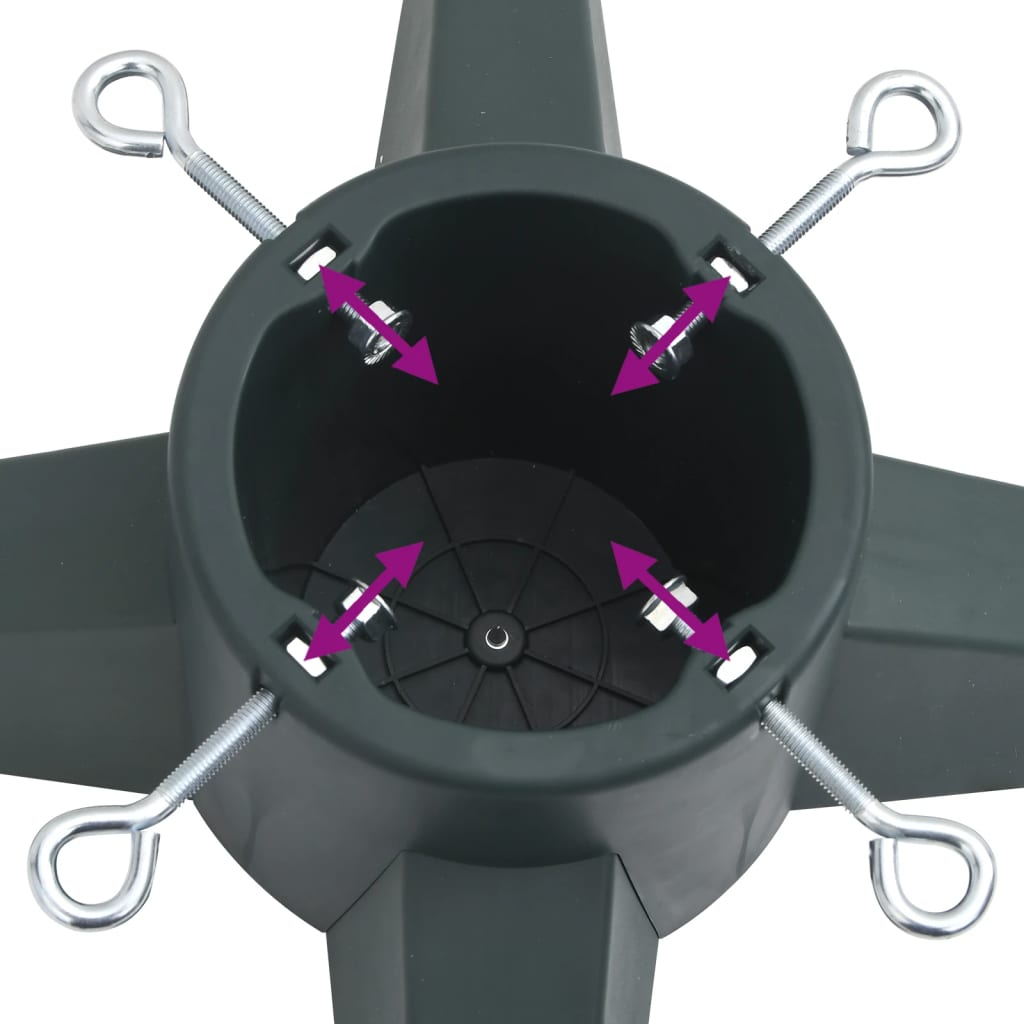 Christmas Tree Stand Green 55.5x55.5x15 cm