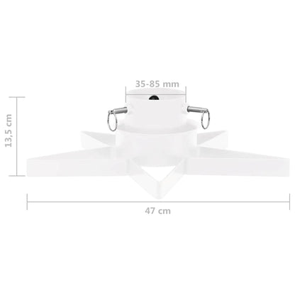 Christmas Tree Stand White 47x47x13.5 cm