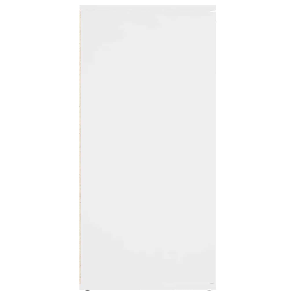 Sideboard White 160x36x75 cm Engineered Wood