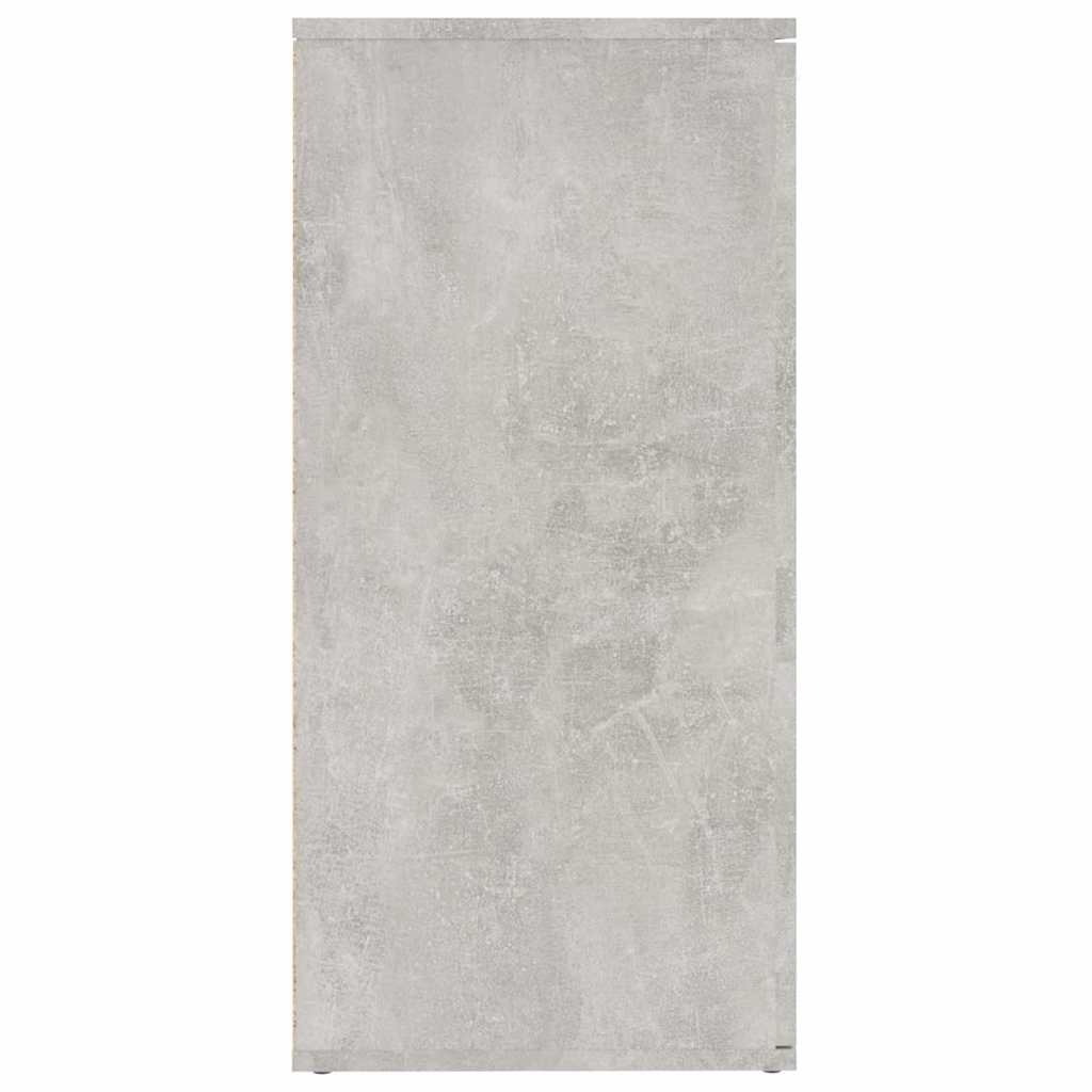 Sideboard Concrete Grey 160x36x75 cm Engineered Wood
