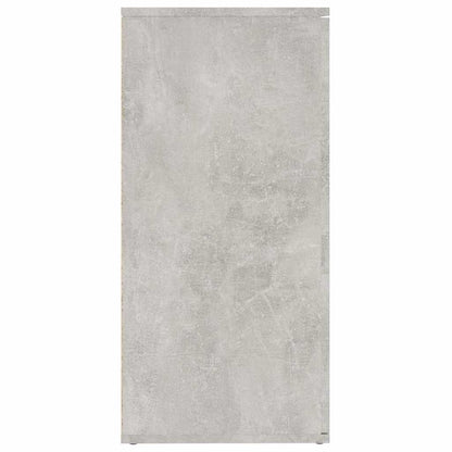 Sideboard Concrete Grey 160x36x75 cm Engineered Wood