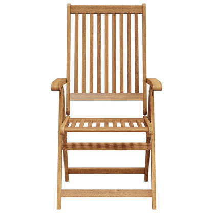 Garden Chair | Set of 8 | Natural Wood | Solid Acacia Wood | Standard