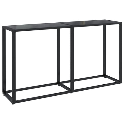 Console Table | Black | Tempered glass, powder-coated steel
