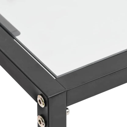 Console Table Transparent 200x35x75,5cm Tempered Glass